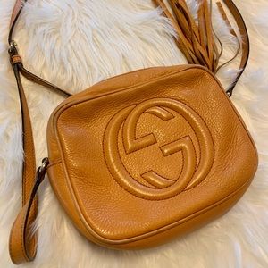 Authentic GUCCI Soho Small Leather Disco Bag